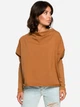Bluza damska bez kaptura BeWear B094 87116 S-M Karmelowa (5903068424793) - obraz 1