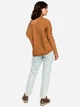 Bluza damska bez kaptura BeWear B094 87116 S-M Karmelowa (5903068424793) - obraz 4