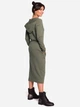 Sukienka tunika damska BeWear B128 90808 M Khaki (5903068448782) - obraz 2