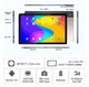 Планшет з клавіатурою на android 10, dual sim 10.1 дюдмів 64 GB Золотистий - изображение 2
