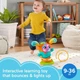 Інтерактивна музична іграшка навчальна Fisher-Price Baby Toddler Learning Toy Dj Bouncin' Beats - зображення 6