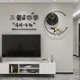 Часы настенные дизайнерские Golden Bird JT21157 / 56 x 55см черный - изображение 3