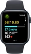 Smartwatch Apple Watch SE (2023) GPS 44mm Midnight Aluminium Case with Midnight Sport Band - M/L (MRE93) - obraz 6
