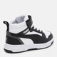 Детские демисезонные ботинки для мальчика Puma Rebound V6 Mid 39383201 28 Puma White-Puma Black-Shadow Gray (4065454846686) - изображение 4