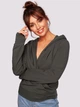 Худи женское BeWear B246 1197441 L Хаки (5903887679022) - изображение 3