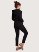 Spodnie dresowe damskie BeWear B243 1197454 M Czarne (5903887678438) - obraz 2