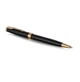 Ручка кулькова Parker SONNET 17 Black Lacquer GT BP - изображение 3