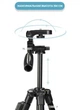 Професійний трипод штатив з пультом для камери смартфона NeePho Tripod NP-8810 1500 мм Black/Чорний - зображення 2