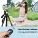 Професійний трипод штатив з пультом для камери смартфона NeePho Tripod NP-8810 1500 мм Black/Чорний - зображення 10