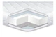 Тонкий матрас на диван (футон, топер) EUROSLEEP DUAL (5см, 3/5) 160х200 - изображение 7