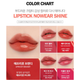 Помада ESPOIR LIPSTICK NO WEAR SHINE #4 TICKLED PINK увлажняющая со стеклянным эффектом 4.5 г - изображение 5