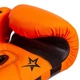 Перчатки боксерские Zelart BO-5698 14 унций оранжевый - изображение 4