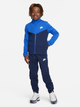 Подростковый спортивный костюм (толстовка + штаны) для мальчика Nike K Nsw Tracksuit Poly Fz Hbr FD3067-480 137-147 см Game Royal/Midnight Navy/White (0196607053249) - изображение 1