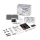 Chlodzenie wodne Asus ROG Ryujin III 240 ARGB White Edition (90RC00K2-M0UAY0) - obraz 8