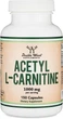 Ацетил L-карнітин Double Wood Supplements Acetyl L-Carnitine 1000 mg (на 2 капсули), 150caps - зображення 1