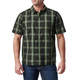 Сорочка тактична 5.11 Tactical Nate Short Sleeve Shirt Black Plaid S - зображення 1