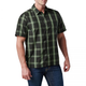 Сорочка тактична 5.11 Tactical Nate Short Sleeve Shirt Black Plaid 2XL - зображення 4