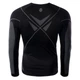 Фуфайка BURAZ TOP Hi-Tec BURAZ TOP-BLACK/GREY M-L Чорний Сірий (5902786122691) - изображение 2