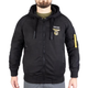 Куртка демісезонна Sturm Mil-Tec Flight Jacket Top Gun The Flying Legend Black 3XL - зображення 1