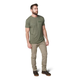 Футболка з малюнком 5.11 Tactical Triblend Legacy Short Sleeve Tee Military Green Heather S - зображення 4