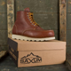 Черевики демісезонні Saxum Worker Brown EU 44/US 10/UK 9 - зображення 8