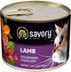 Упаковка влажного корма для котов Savory Cat Can Adult Sterilised ягненок 200 г х 6 шт (2700000029930) - изображение 2