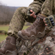 Чоловічі тактичні черевики з мембраною Warboots KHK-1053 43 27 см Коричневі (8683690402815) - зображення 4