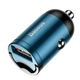 Автомобільний зарядний пристрій Baseus Tiny Star Mini Quick Charge Car Charger USB Port 30W Blue (VCHX-A03) - изображение 1