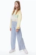 Світшот світло-жовтий Кольоровий блок H&M 170см (400093225) - зображення 5