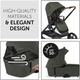 Коляска унівесальна Hauck Walk N Care Air Dark Olive (16549-2) - зображення 10
