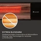Інфрачервоний обігрівач Blumfeldt Dark Wave 2000W (10037729) - зображення 5