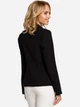 Marynarka damska Made Of Emotion M051 S Czarna (5902041110203) - obraz 2