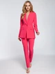 Піджак подовжений жіночий Made Of Emotion M304 L Pink (5902041183795) - зображення 3