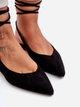Baleriny damskie bez pięty Lilly Ann 38 Czarne (5905677653465) - obraz 6