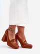 Loafersy Inna Marka Alisa 36 Camel (5905677655650) - obraz 2