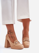 Loafersy Inna Marka Rouse 37 Nude (5905677655407) - obraz 4