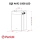 Витяжка острівна Perfelli CQE 4692 I 1000 LED - зображення 10