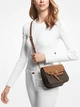 Женская сумка Michael KORS Emilia Small Logo Crossbody Bag (коричневая/brown) - изображение 2