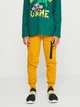 Детские спортивные штаны Coccodrillo Everyday Boy A ZC3120101VBA-026 92 см Желтые (5904986182543) - изображение 1