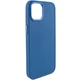 Чехол Epik Bonbon Metal Style для Apple iPhone 12 Pro / 12 Синий / Denim Blue - изображение 1