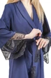 Халат женский легкий Felisiya Lingerie Синий 77-058 M (2000009178012) - изображение 5