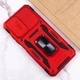 Ударостійкий чохол Camshield Army Ring для Xiaomi Redmi Note 11 (Global) / Note 11S Червоний / Red - изображение 6