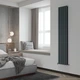 Радіатор дизайнерський Ideale Vittoria 12 4/1800/272 чорний (бокове підключення) - изображение 4
