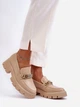 Loafersy Inna Marka Catch Me! 40 Beżowe (5905677646528) - obraz 7
