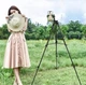 Трипод штатив професійний з пультом для камери смартфона NeePho Tripod NP-8810 1500 мм Black/Чорний - зображення 9