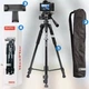 Трипод штатив профессиональный для камеры смартфона видеокамеры NeePho Tripod NP-8820 Pro 150 см Black/Черный - изображение 2