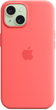 Панель Apple MagSafe Silicone Case для Apple iPhone 15 Guava (MT0V3) - зображення 4