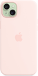 Панель Apple MagSafe Silicone Case для Apple iPhone 15 Plus Light Pink (MT143) - зображення 4