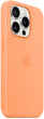 Панель Apple MagSafe Silicone Case для Apple iPhone 15 Pro Orange Sorbet (MT1H3) - зображення 5