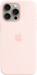 Etui Apple MagSafe Silicone Case do Apple iPhone 15 Pro Max Light Pink (MT1U3) - obraz 1